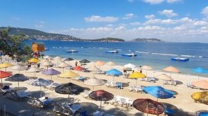 Турция. Отдых в Стамбуле. Пляж Асаф Бей. Istanbul, Adalar. Asaf Bey Plajı