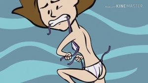 Как у меня слетел купальник