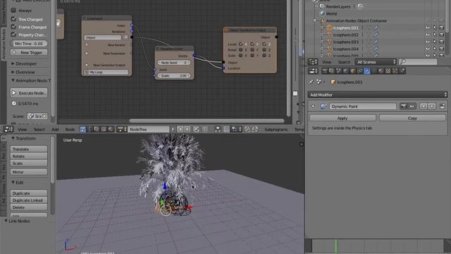 BLENDERSUSHI / AN Dynamic Paint Coloring Sapling Tree (LIVENODING254) смотреть онлайн