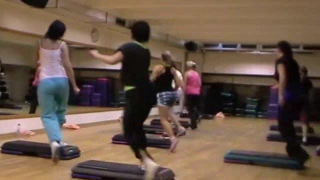 Степ- аэробика. Семинар Марины Шешуковой. SuperFitness Company