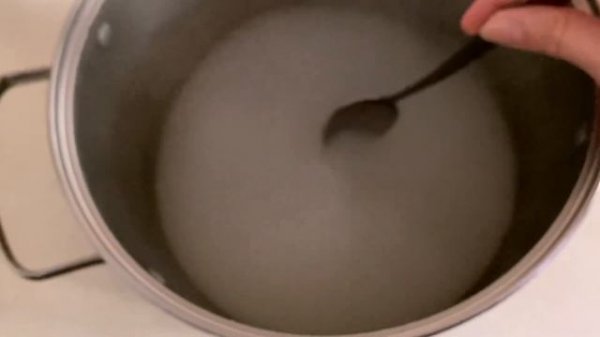 Фиксирую КРАХМАЛОМ вязаные изделия