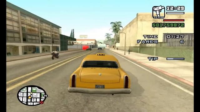 Такси в GTA San Andreas смотреть онлайн
