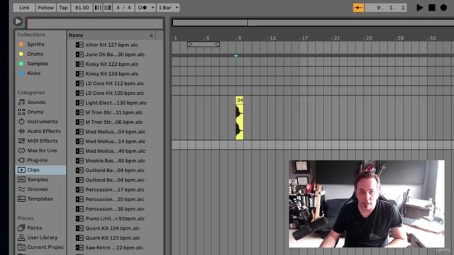 Ableton 11 Live Masterclass 25 - Clips смотреть онлайн