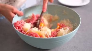 Беру картошку и немного фарша... Это ОЧЕНЬ ВКУСНО и просто! Деруны (драники) с фаршем