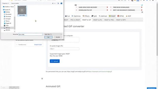 Convertire file WEBP in GIF online смотреть онлайн