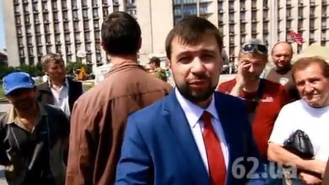 Денис Пушилин о ситуации в Донецке, 30.05.2014 смотреть онлайн