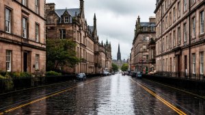 Эдинбург, Шотландия. Прогулка под дождем по самому красивому городу Шотландии в формате 4K 60FPS