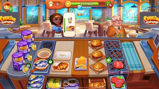 Прохождение уровня 30-1 в игре Cooking Madness - Kitchen Frenzy. На каком вы уровне?