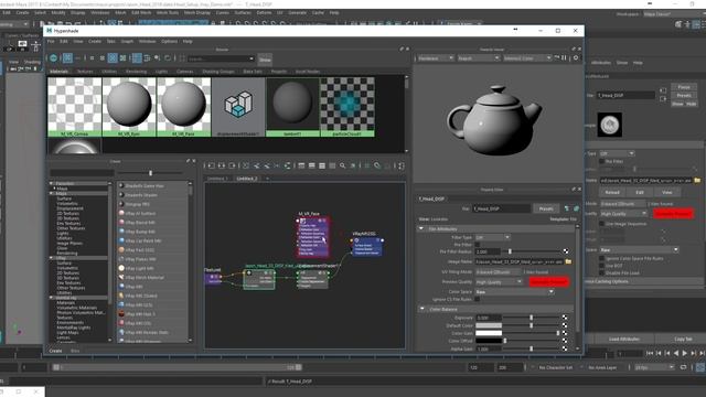 4/4 - Rendering Displacement and Normal Maps in V Ray for Maya, Part 2 смотреть онлайн