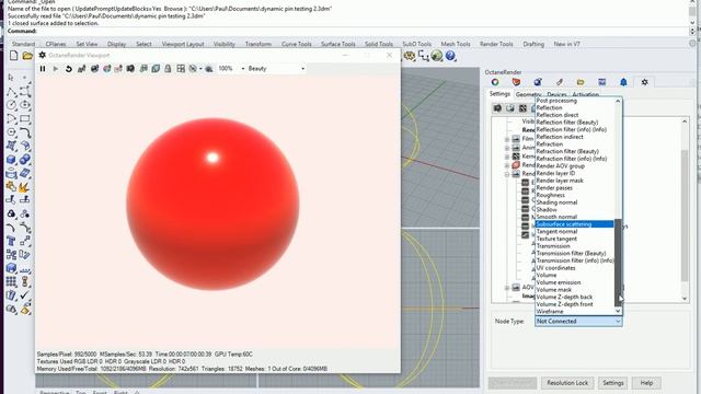OctaneRender for Rhino 2021.1.0.127 - Render Passes смотреть онлайн
