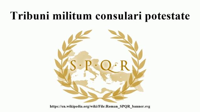 Tribuni Militum Consulari Potestate