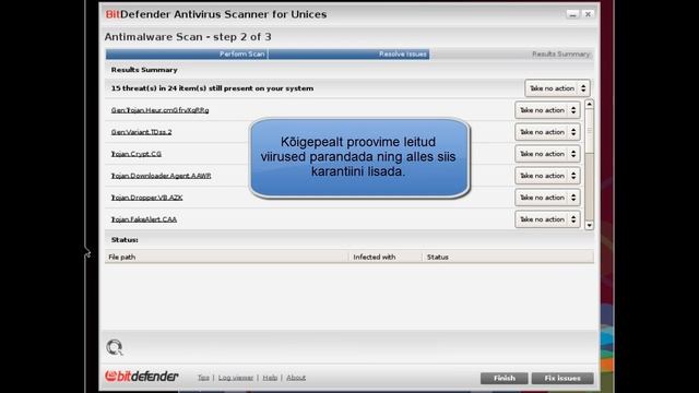 BitDefender Rescue CD päästeplaadi kasutamise õpetus смотреть онлайн
