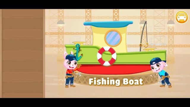 Fishing Boat Builder Puzzles Nursery Rhymes For Kids 2021 | تعليم بناء مركب الصيد للحضانة والأطفال