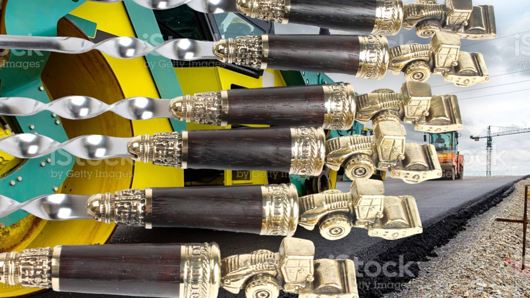 Шампуры ООО Дорожное 6 шт., художественное литье