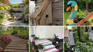 65 ЗАМЕЧАТЕЛЬНЫХ ИДЕЙ для дачи и сада!🏡❤️👍