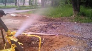 Продувка газопровода