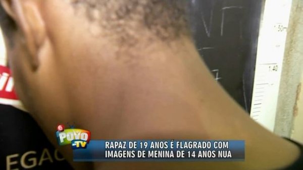 Jovem é detido com fotos de menina de 14 anos nua