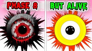 😱Спрунки, Фаза 8 ПРОТИВ фазы 8, НО ЖИВЫЕ❗️🫣 Incredibox Sprunki Animation