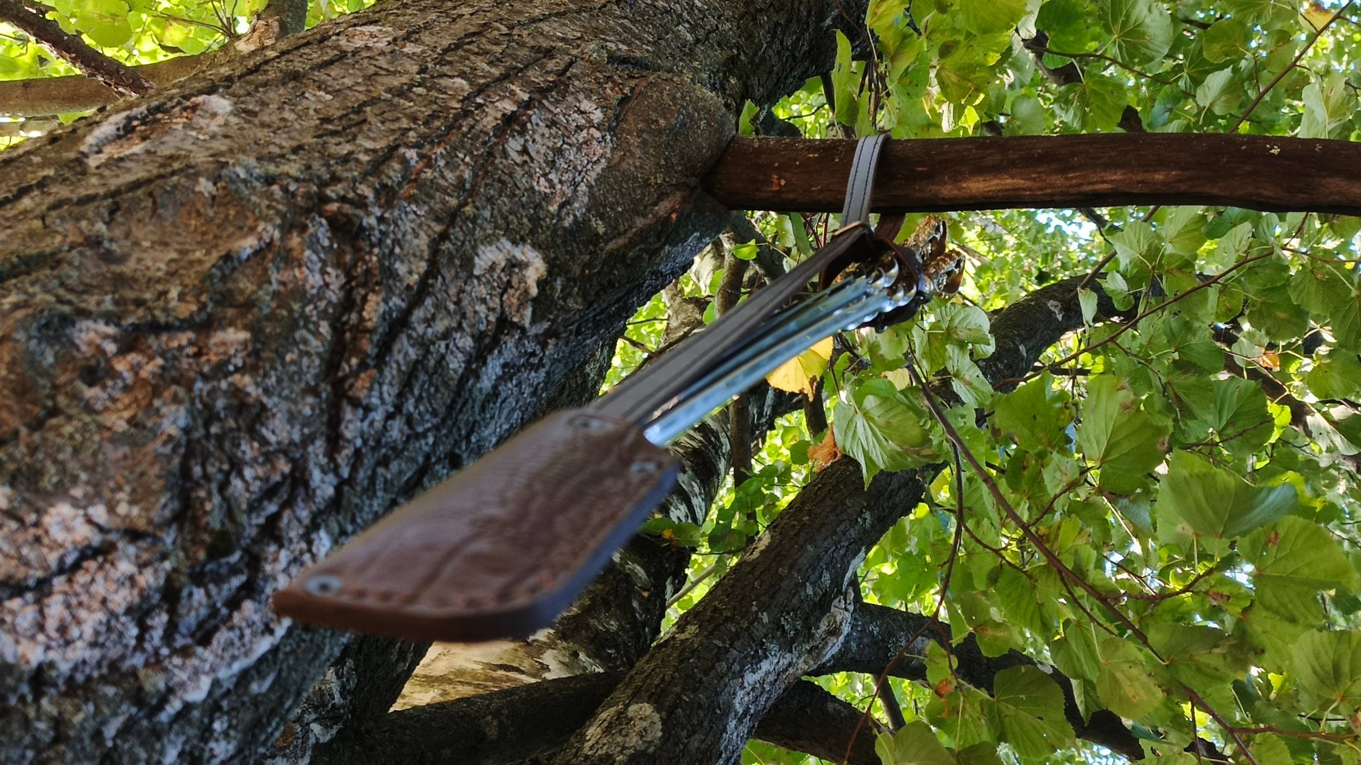 Кожаный чехол КЕДР для шампуров премиум класса