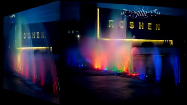 Фонтан Roshen, м. Вінниця смотреть онлайн