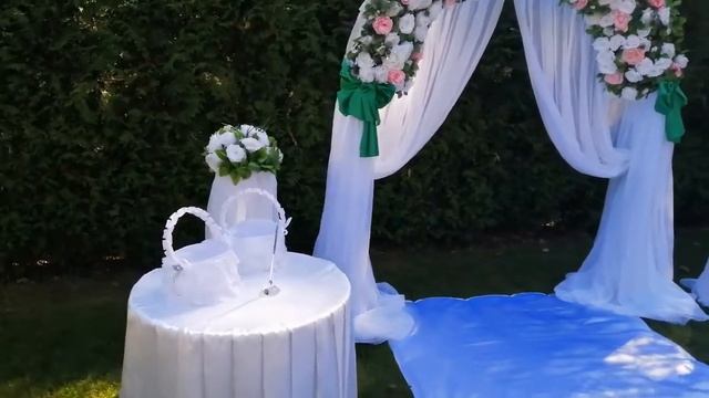 Украшение зала,оформление свадьбы Житомир. смотреть онлайн