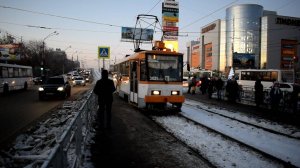 Трамвай Tatra T3SU КВР Барнаул-3021