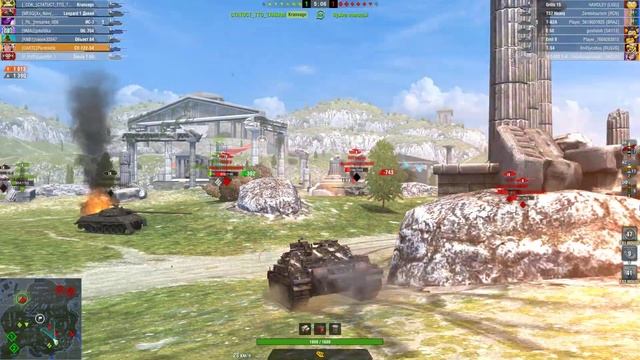 Бой на СУ-122-54 (World of Tanks Blitz 2022.02.26) смотреть онлайн