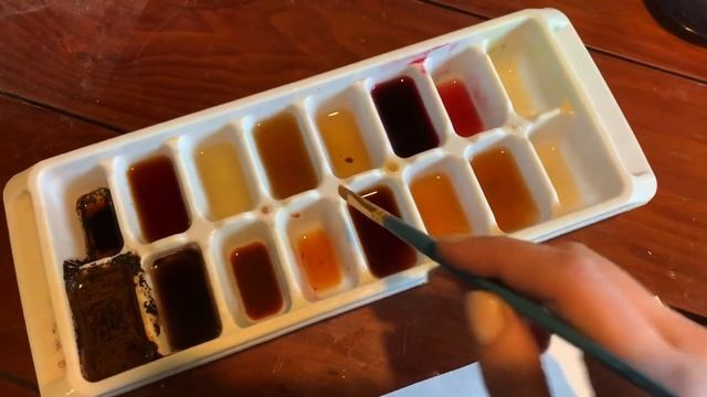 Painting with tea and coffee! смотреть онлайн