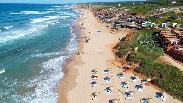 🏕️ Дикий кемпинг в Турции на берегу моря. Пустыня. Красивые виды с дрона. Полет птицы. Релакс. смотреть онлайн