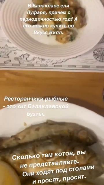 Луфарь или рыбка в Балаклаве Крым смотреть онлайн
