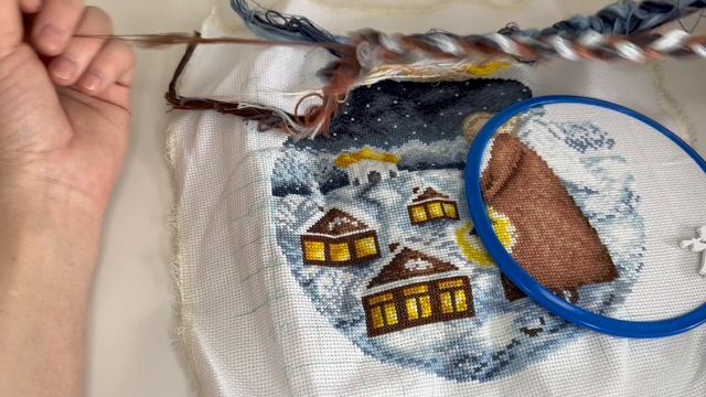 Вышивальные будни марта 3./ вышивка крестом/ продвижения смотреть онлайн