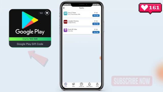 free ₹10 & ₹30 rs play store redeem code | google play gift card earning app | free redeem code app смотреть онлайн