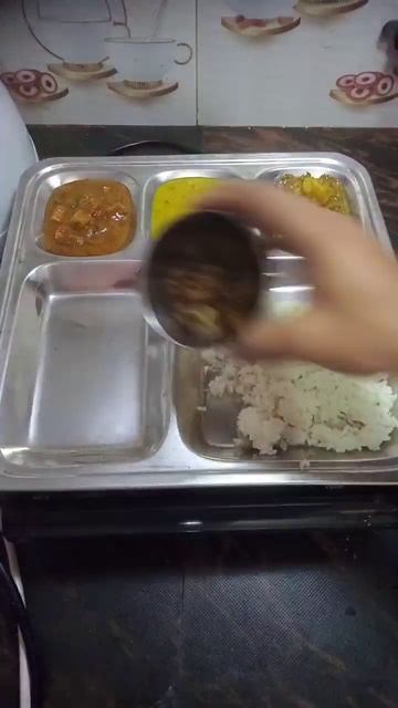 Aaj Ki Thali #sort #shorts😋Desi Dinner Thali Ideas#youtubeshorts #youtubefeed