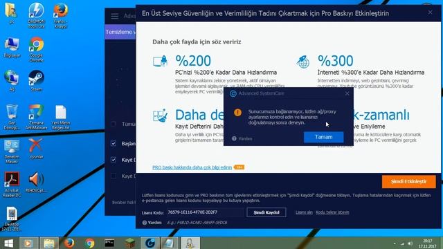 Advanced SystemCare 11 Pro Yapma ve Lisans Hatası смотреть онлайн