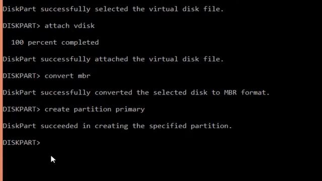 How to Create Virtual Hard Disk VHD using Diskpart (Windows) смотреть онлайн