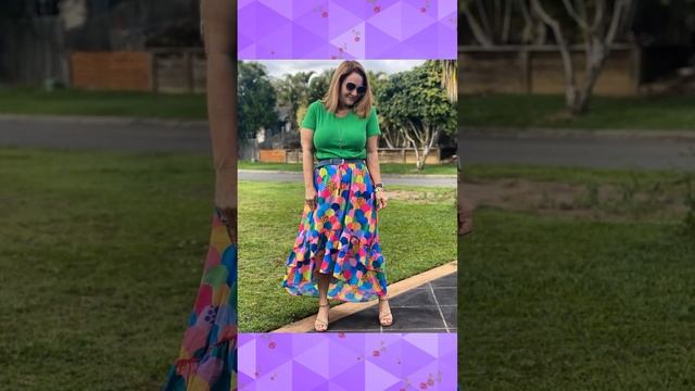 Юбки с асимметрией для женщин 50-55 лет на весну, лето и осень смотреть онлайн