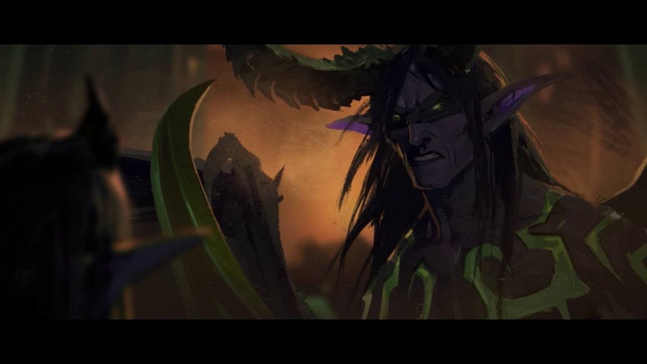 WoW Legion Cinematic Trailer. Охотники на демонов. Похищение Иллидана. Майев смотреть онлайн