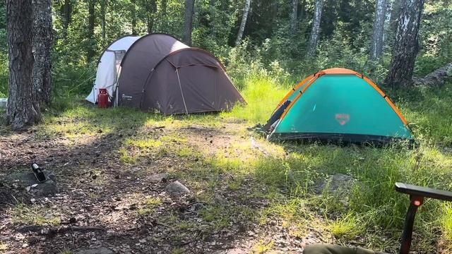 Отдых на Вуоксе! Часть Вторая)! Есть трофей и …)! #fishing #туризм #отдых #рыбалка #готовимвкусно смотреть онлайн