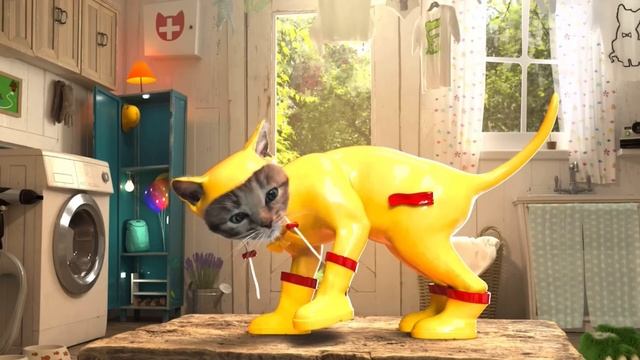 CUTE LITTLE KITTEN ADVENTURE - FUNNY KITTY & FRIENDS ADVENTUROUS JOURNEY CARTOON VIDEO