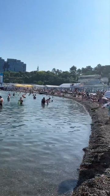 В Анапе море чистое! Надо знать пляжи. смотреть онлайн
