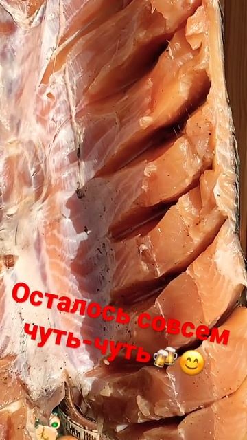 Балык на солнышке, белый Амур.