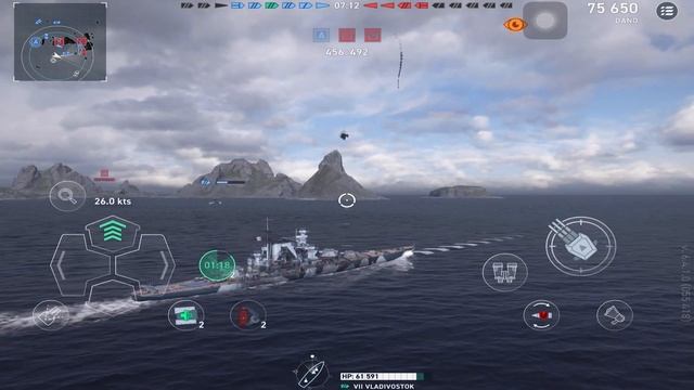 Vladivostok Kraken - World of Warships Legends (Mobile) смотреть онлайн