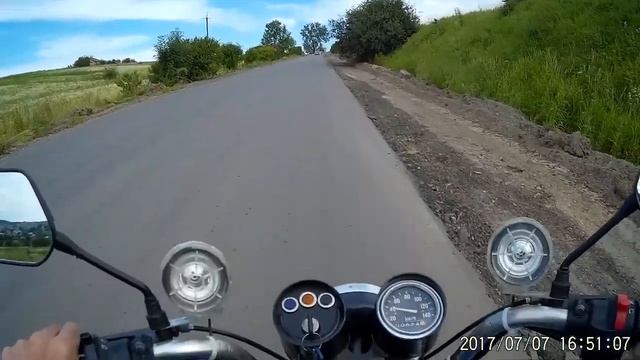 Мото лето 2017 # 13 (на заправку........ о планах на Минск -125) смотреть онлайн