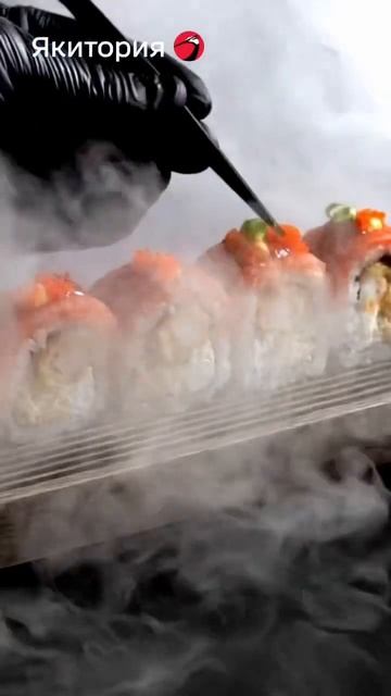 WOW-menu с особой подачей в Якитория #якитория #sushi #moscow #shorts #суши #ресторан смотреть онлайн