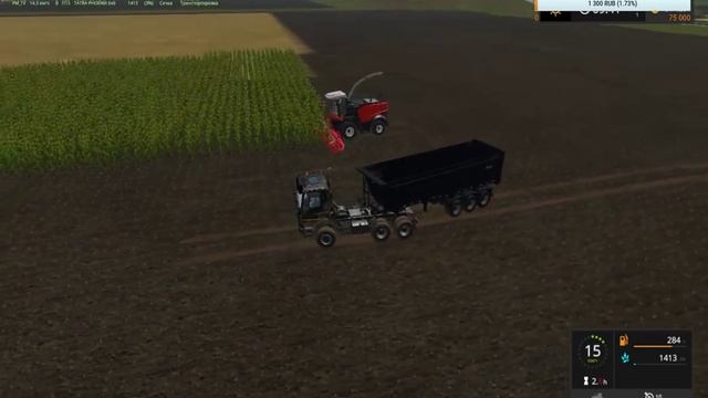 FS 17 Let's Play карта LAND ZWISCHEN DEN BERGEN V 1.3 не кооп №4