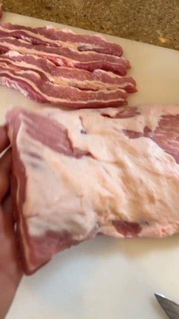 Preparing Pork belly slices to cook on charcoal смотреть онлайн