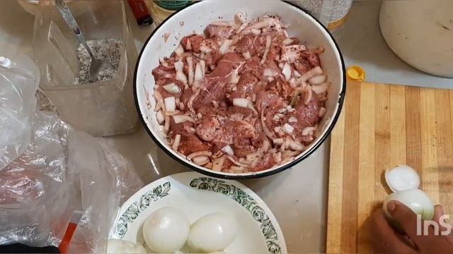 Мариную мясо на шашлык смотреть онлайн