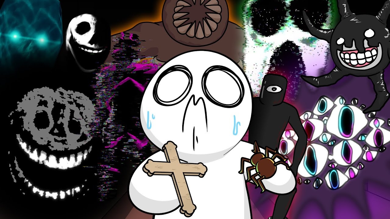 Гуффи попал в Roblox DOORS | Мультфильм Гуффи