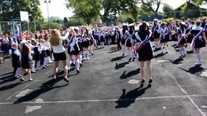 Ивановская СОШ (флешмоб на последний звонок)