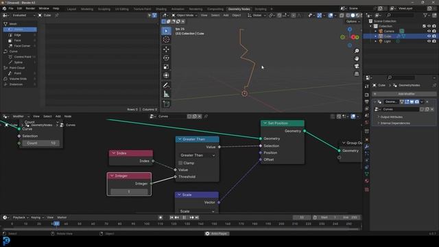 GeoNodes For Beginners | Part 6 [Curves] смотреть онлайн